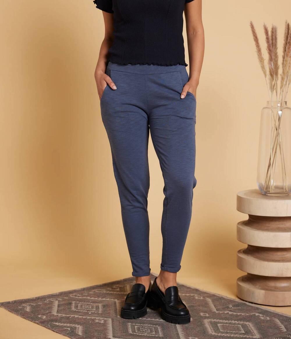 NEW KNOWN SUPPLY sequoia slim pant in lead